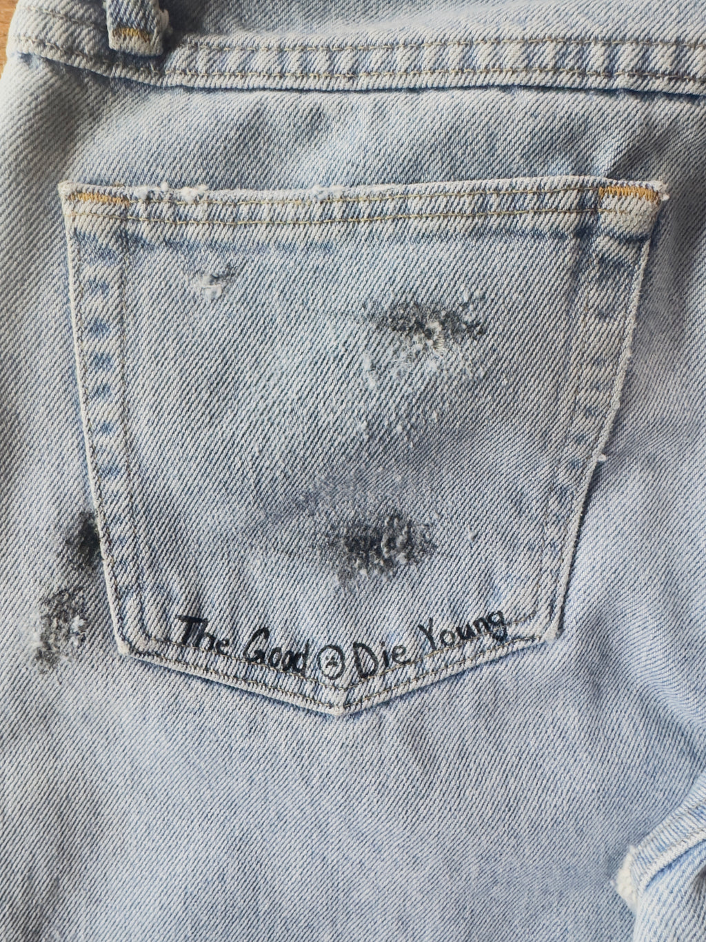 “Cruel World” Denim Pants DND LVL 3