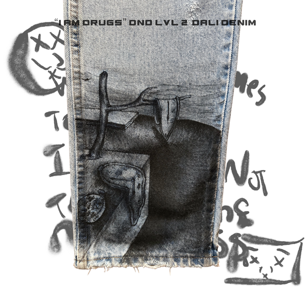 “I Am Drugs” DND LVL 2 Dali Denim