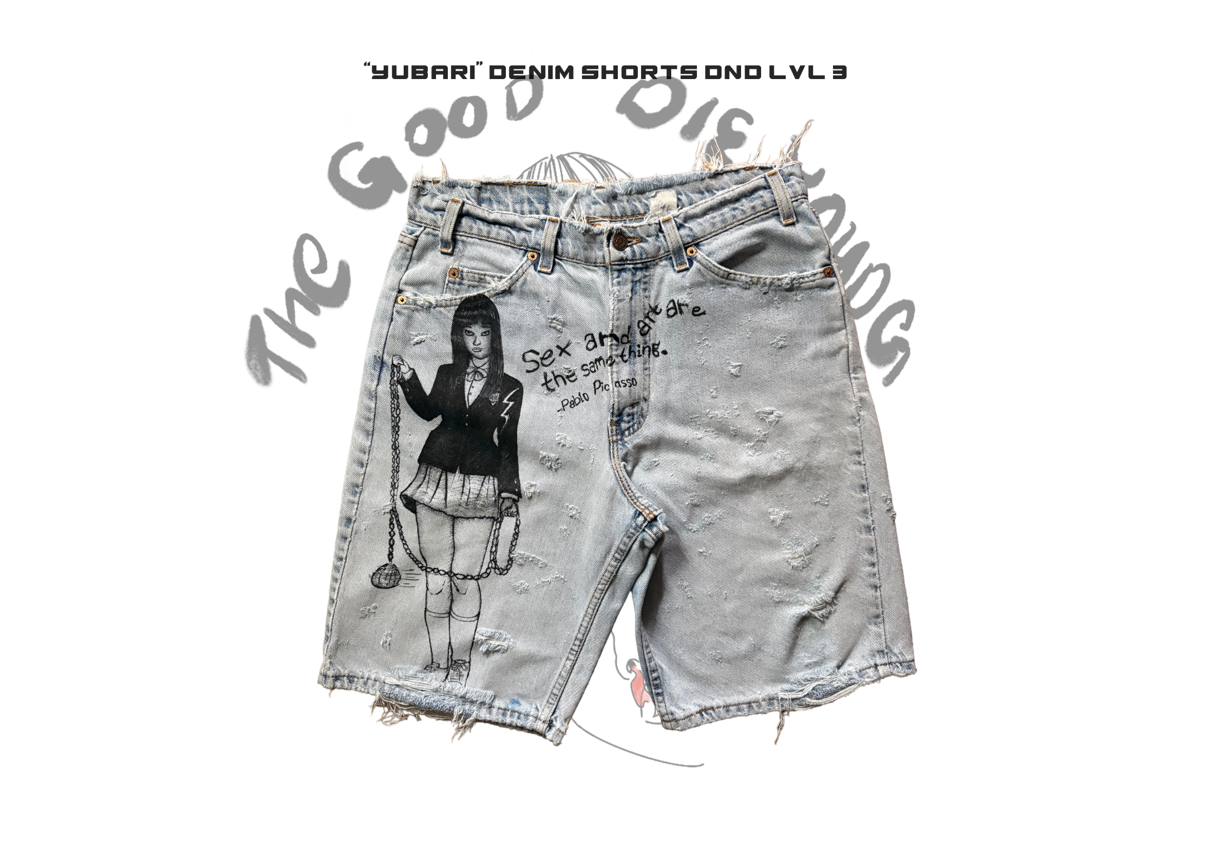 “Yubari” DND LVL 3 Denim SHORTS