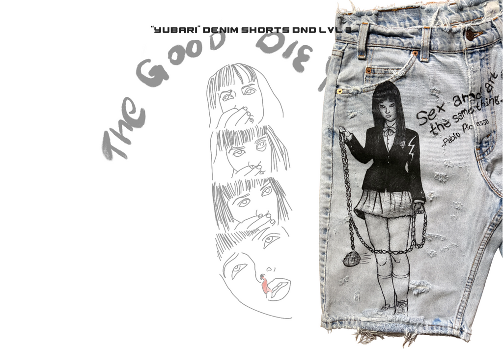 “Yubari” DND LVL 3 Denim SHORTS