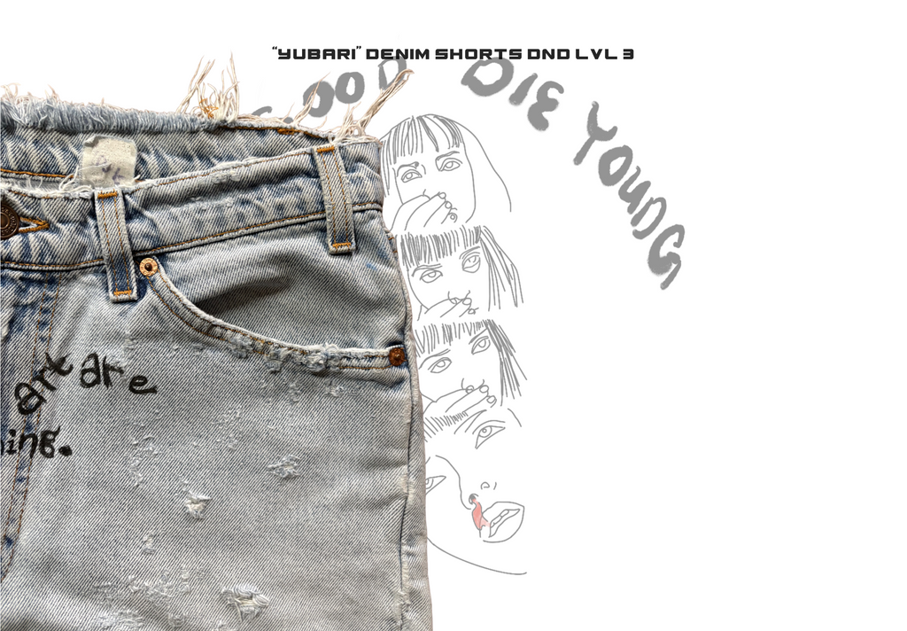 “Yubari” DND LVL 3 Denim SHORTS