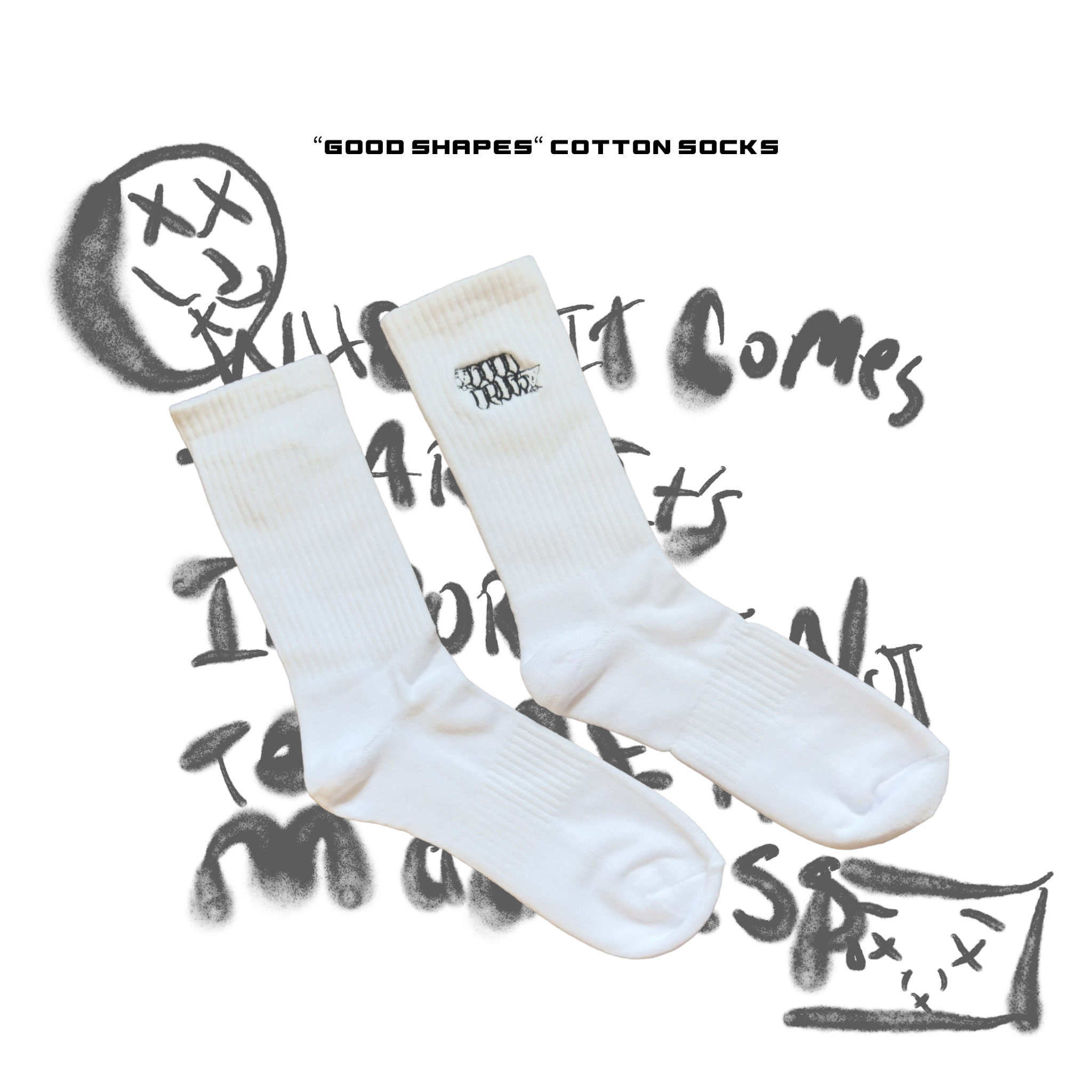 “Good Shapes” Cotton Socks