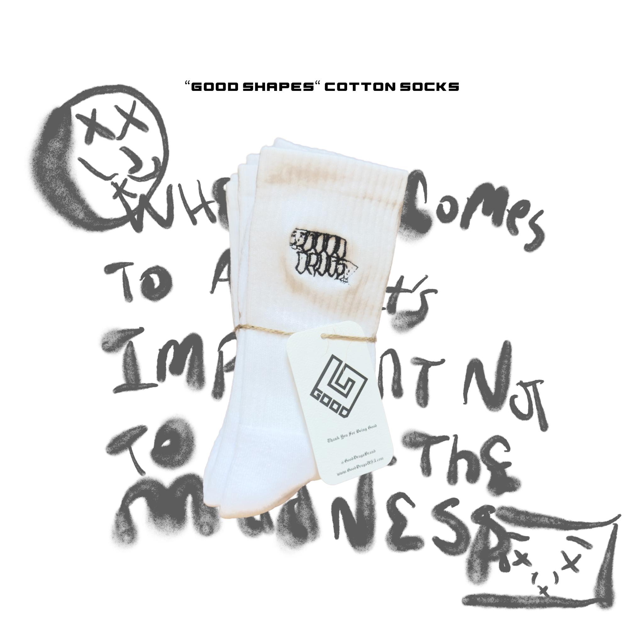 “Good Shapes” Cotton Socks